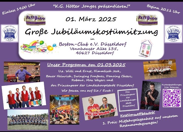 Jubil\u00e4umskost\u00fcmsitzung