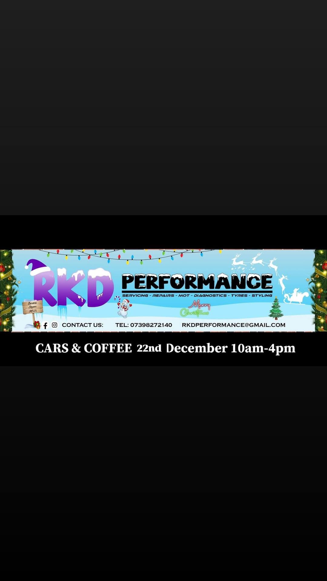 RKD Performance Xmas Cars & Coffee