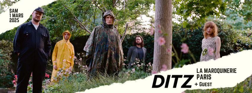 DITZ + Guest : en concert a\u0300 La Maroquinerie 