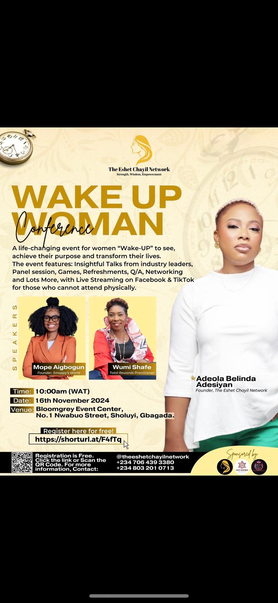 Wake Up Woman Conference