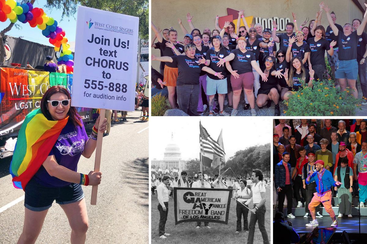 Angeles Chorale and Gay Freedom Band of Los Angeles - Holiday in Harmony at Alex Theatre - CA