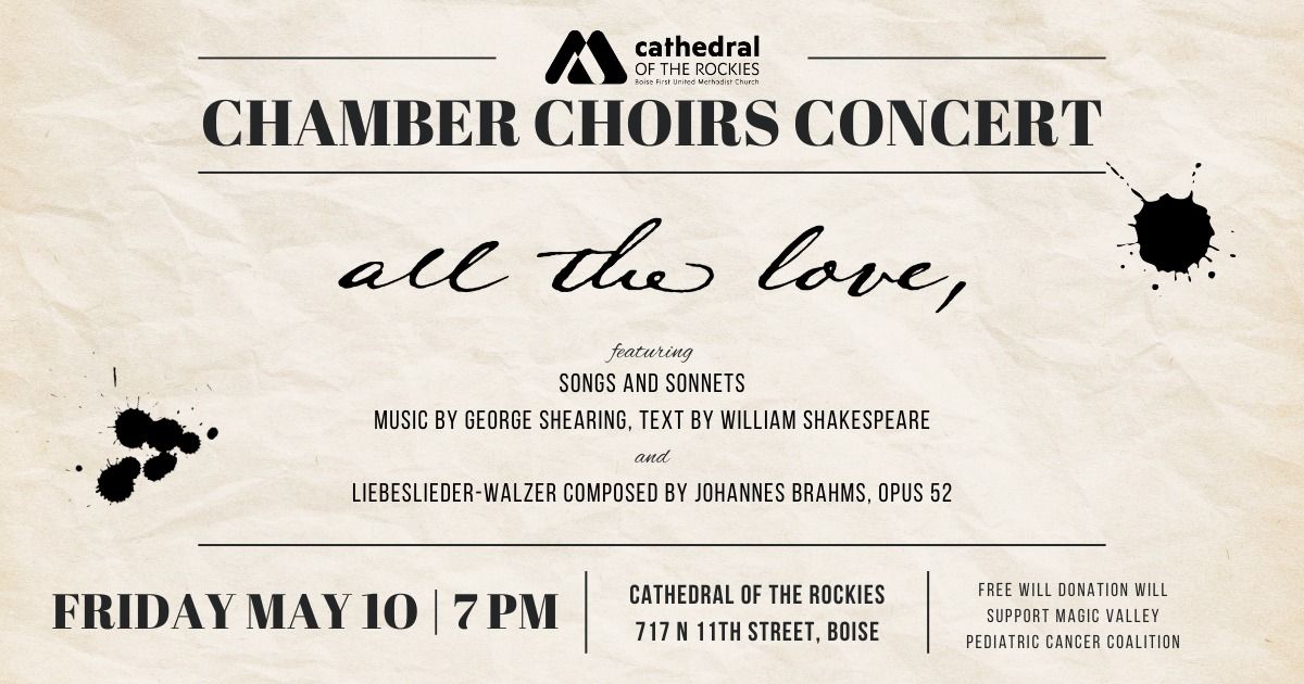 Chamber Choirs Concert - All the Love