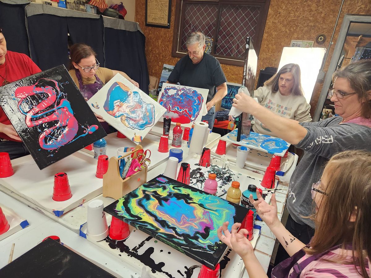 Pour Painting Class