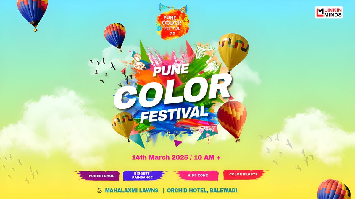 Pune Color Festival 7.0 - Orchid Hotel, Balewadi