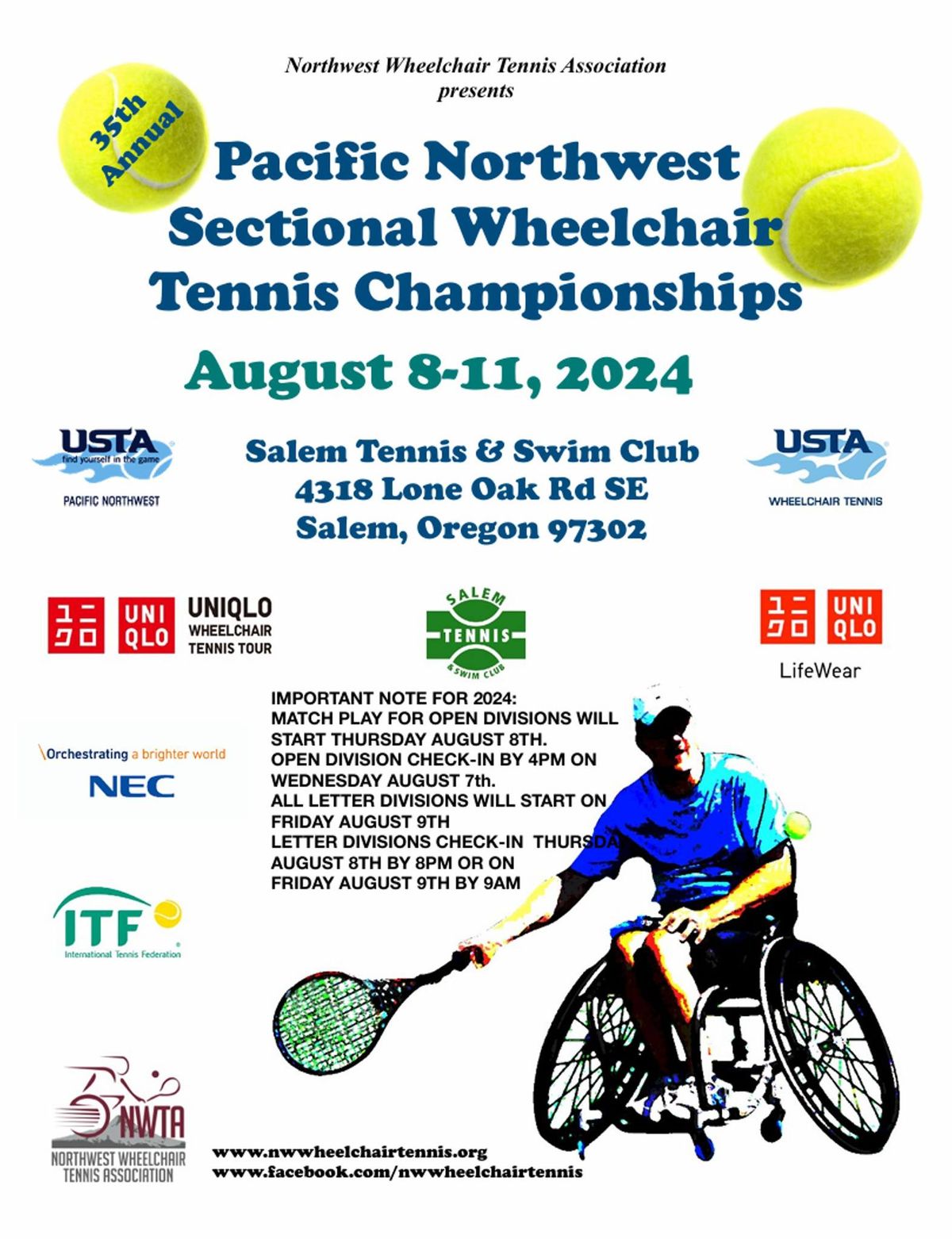 Pacific Northwest Sectional Wheelchair Tennis Championships
