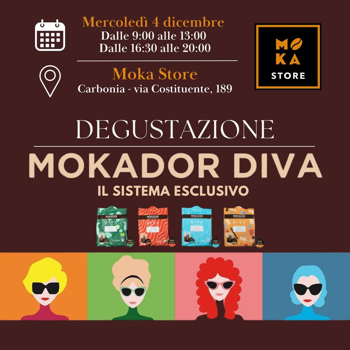 Degustazione Mokador DIVA - Il sistema esclusivo \u2615\ufe0f