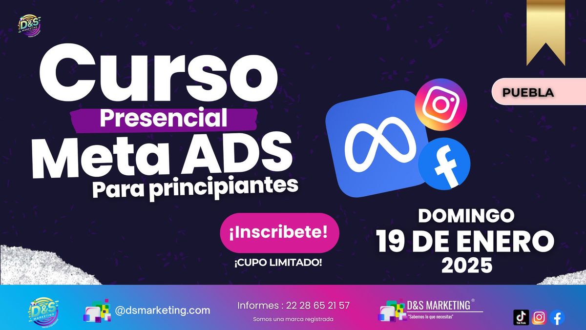 Curso Presencial de Meta ADS en Puebla