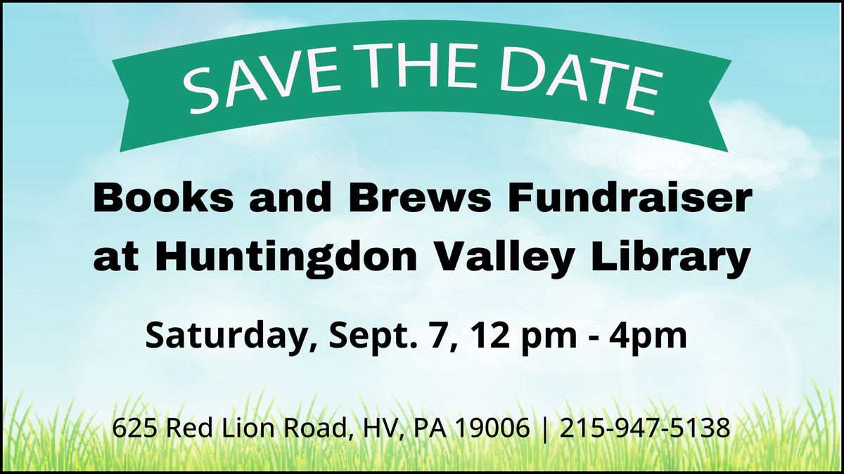 Books and Brews Fundraiser