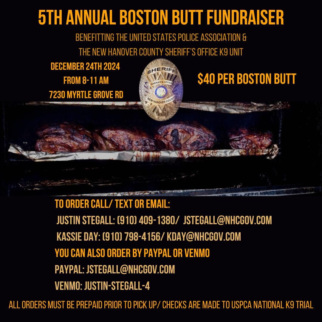 5th Annual Boston Butt Fundraiser