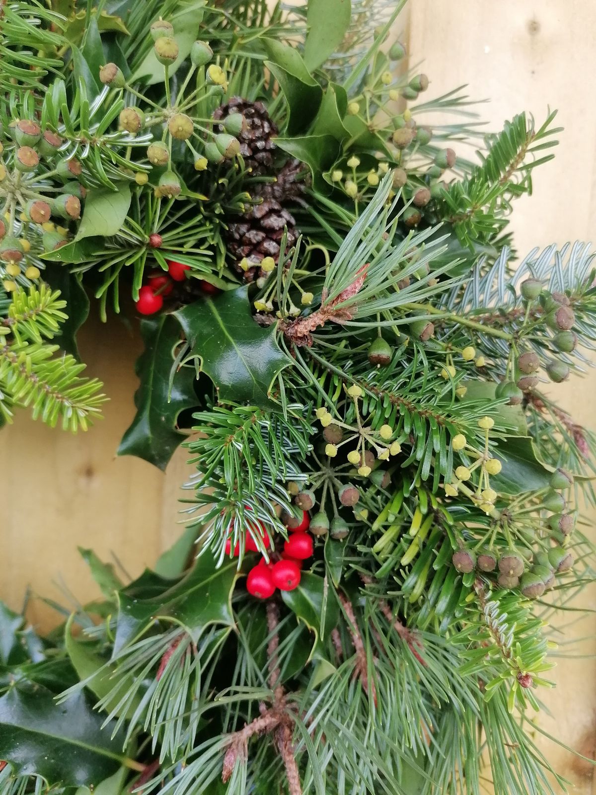 Hedgerow Wreath workshop   Paid Event    Flintshire   \u00a325pp