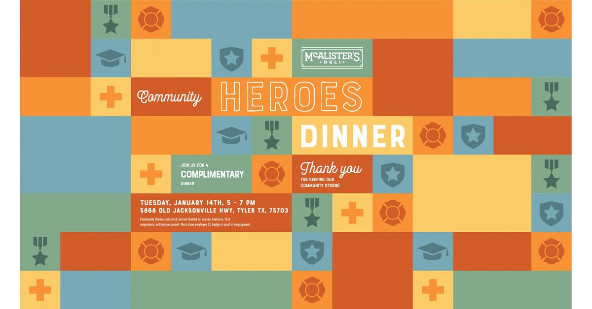 Community Heroes Dinner