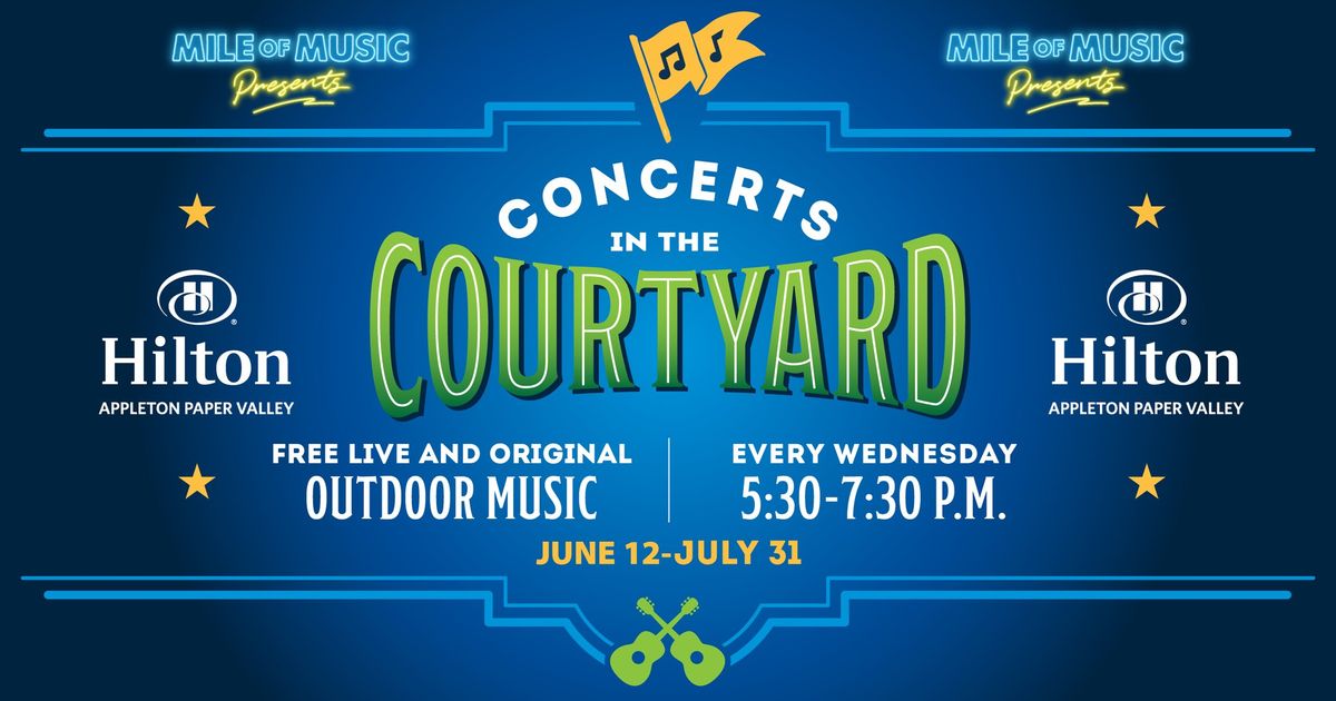 Concerts in the Courtyard: Nathan Graham Band, Wire and Nail