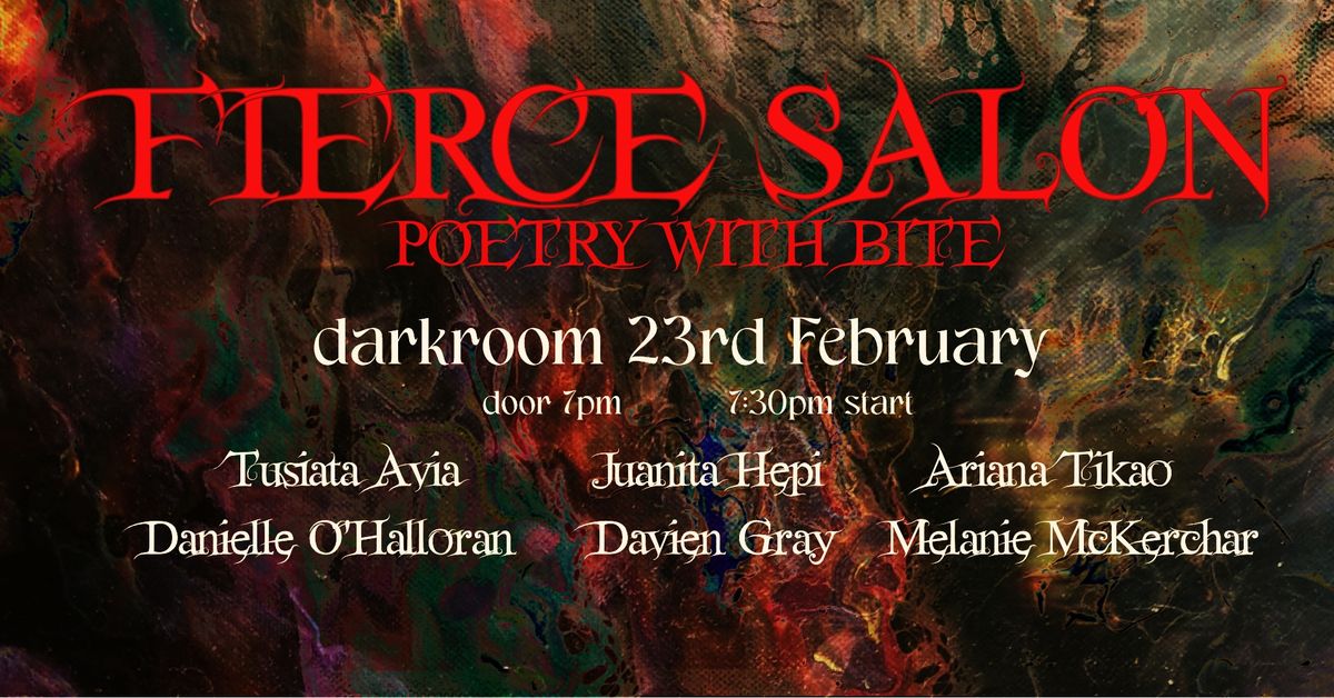 Fierce Salon - Poetry with Bite