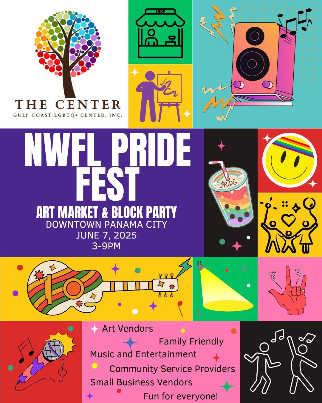 NWFL Pride Fest Art Market & Block Party