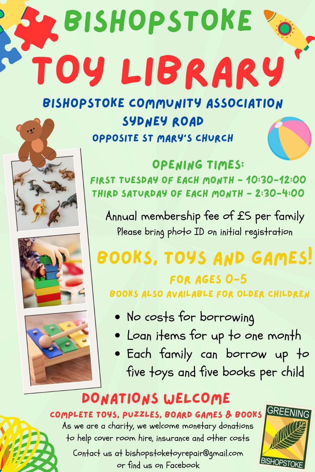 Bishopstoke Toy Library