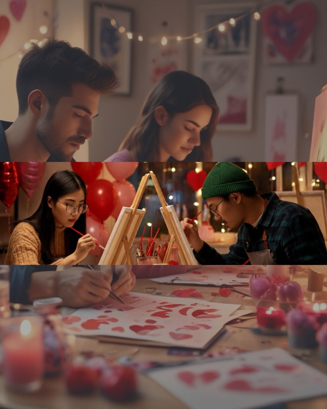 LOVE IS IN THE AIR \u2764\ufe0f\u200d\ud83d\udd25 Valentine\u2019s Paint Night 