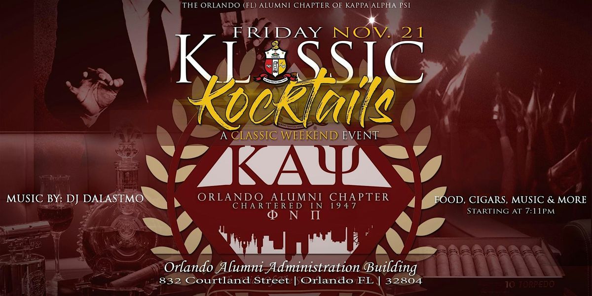Klassic Kocktails Grown folks Edition