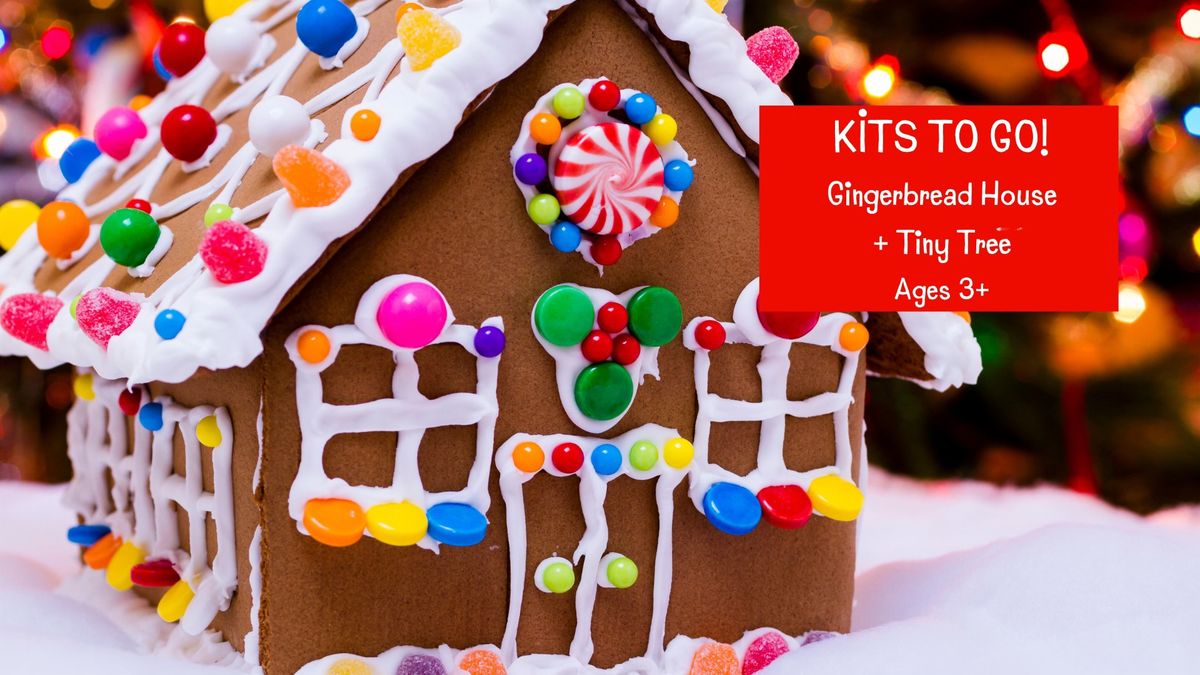 Decorate a Gingerbread House & a Tiny Tree