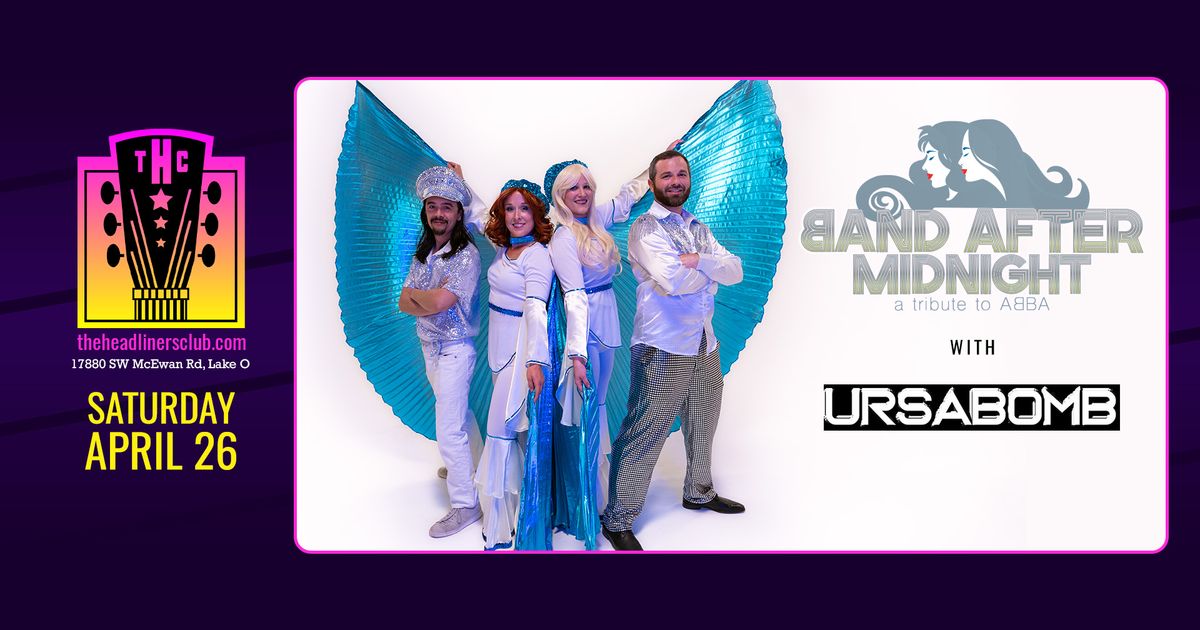 Band After Midnight [Abba tribute] \u2022 Ursabomb at The Headliners Club