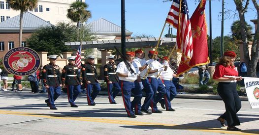 July 4th Main Street Parade - The Marine Corps League Daytona  Colors Will Lead the Parade