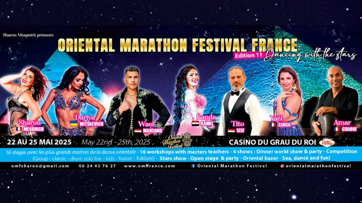 Oriental Marathon Festival - 22\/25 Mai 2025 