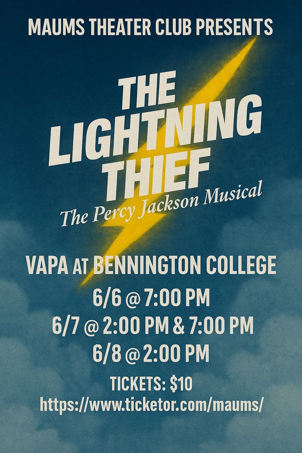 The Lightning Thief - The Percy Jackson Musical at Kentucky Center - Bomhard Theatre