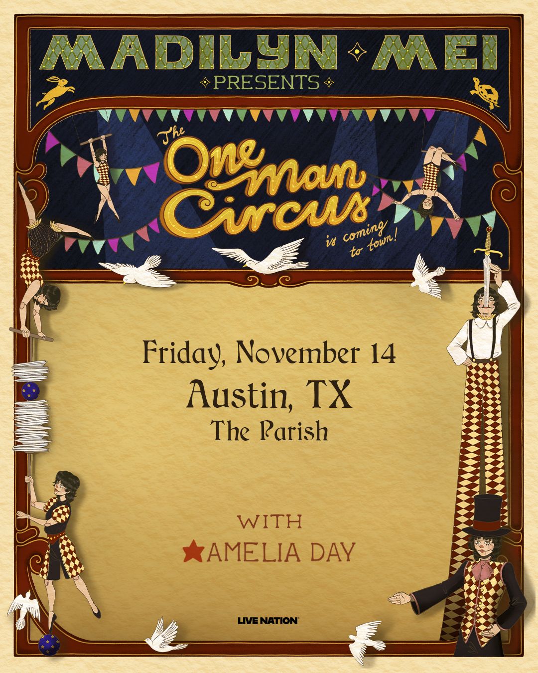 Amelia Day at Cafe Du Nord at Swedish American Hall