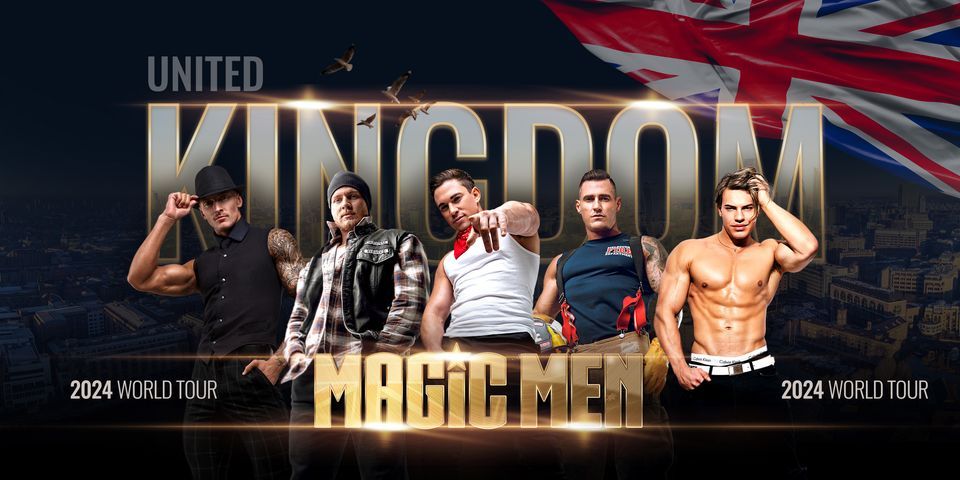 MAGIC MEN AUSTRALIA IN MANCHESTER, UK - APRIL 20, 2024 (MANCHESTER HOTEL) - 6PM EARLY SHOW