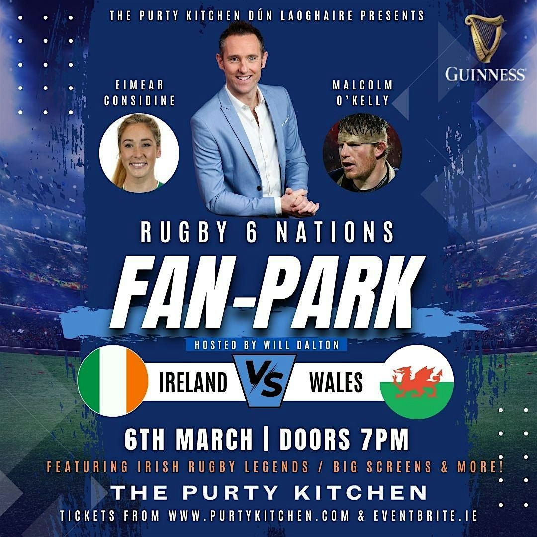 6 Nations Fanpark Feat: Irish Rugby Legends - Live at The Purty Kitchen ...
