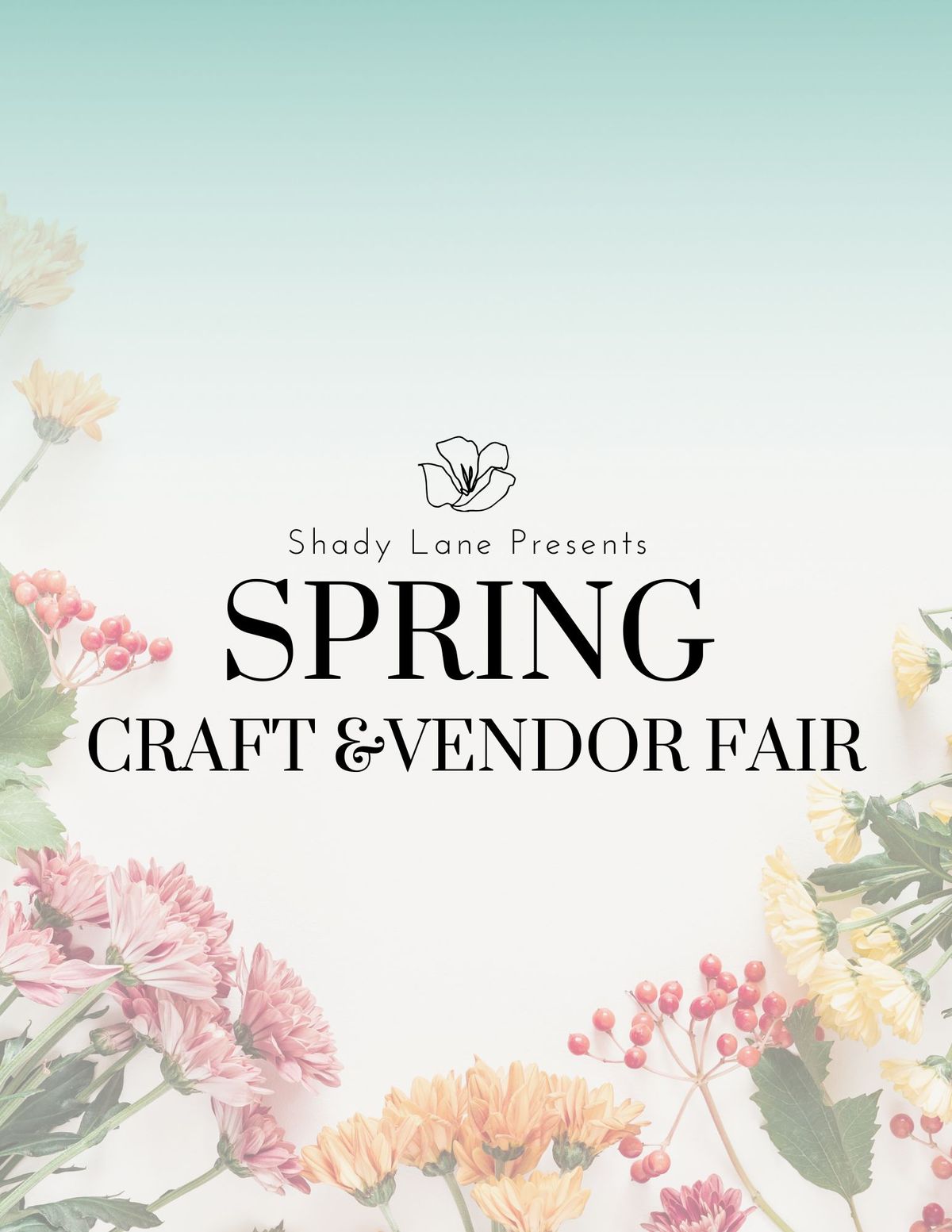 Shady Lane's Spring Craft and Vendor Fair