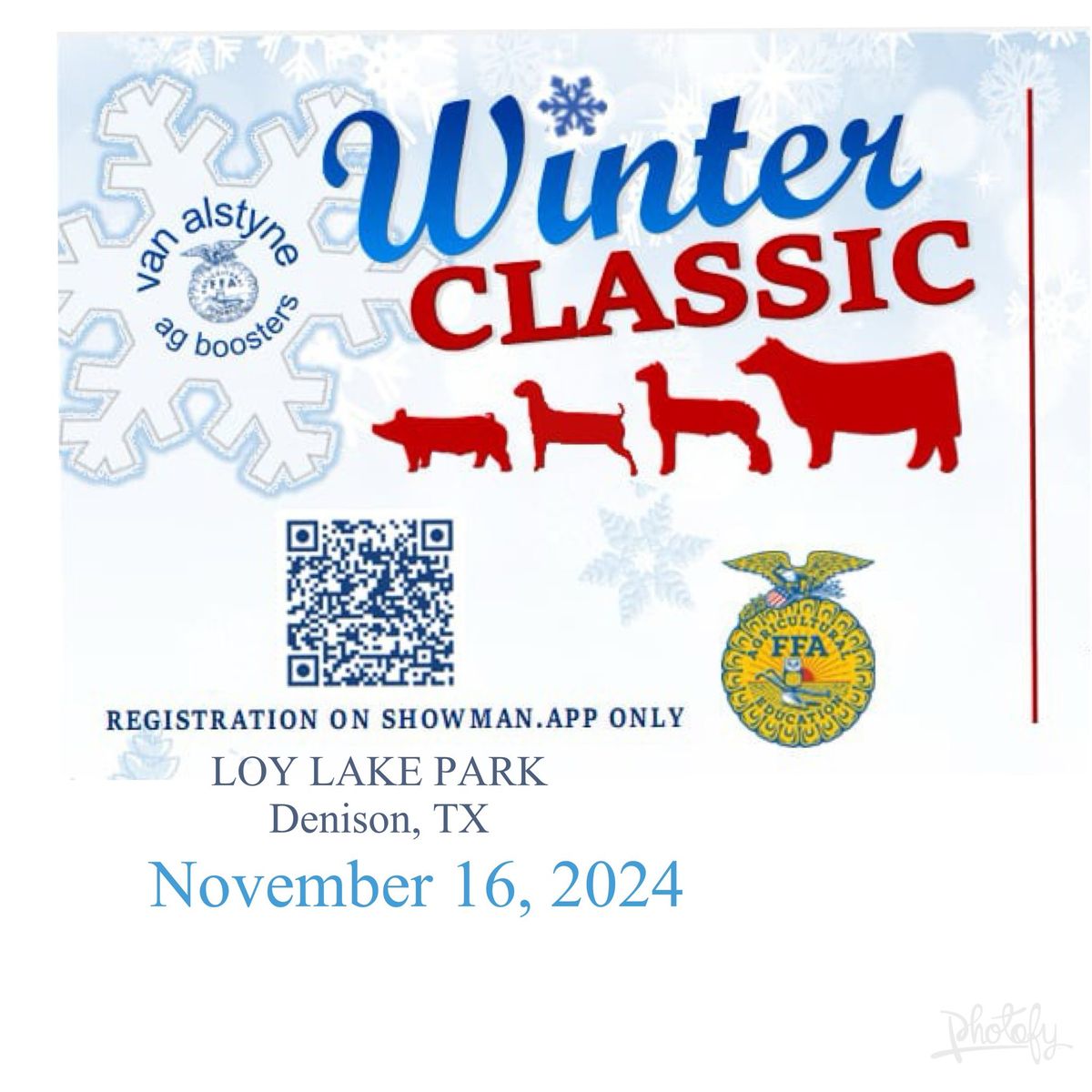 Van Alsytne Ag Boosters Winter Classic Jackpot