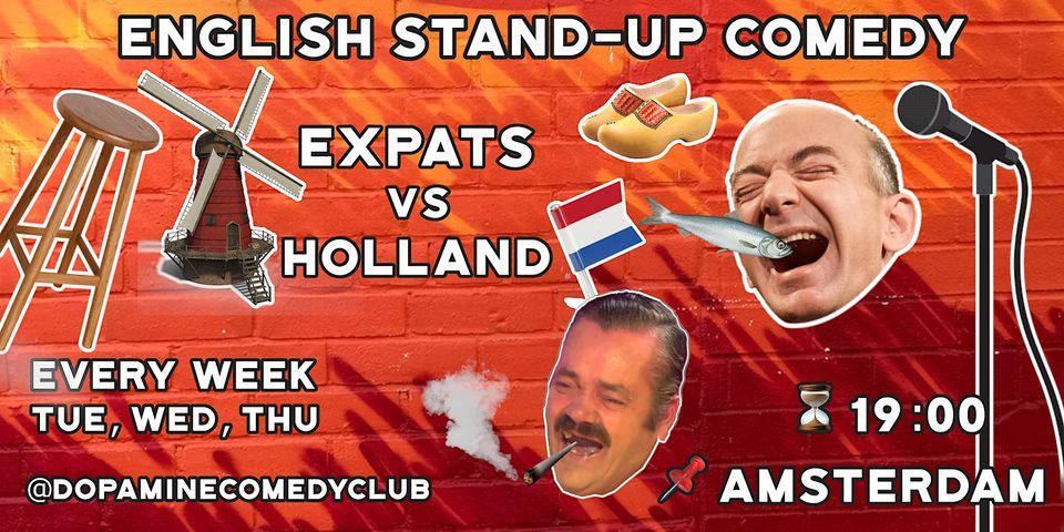 stand up comedy amsterdam today