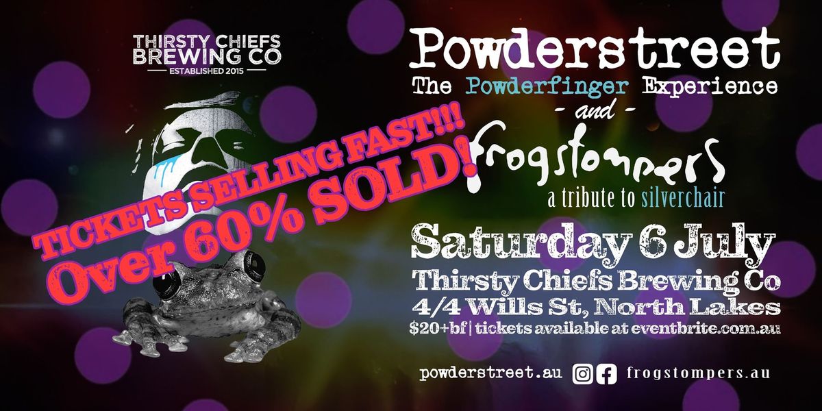 Powderstreet x frogstompers: Powderfinger and silverchair tribute show