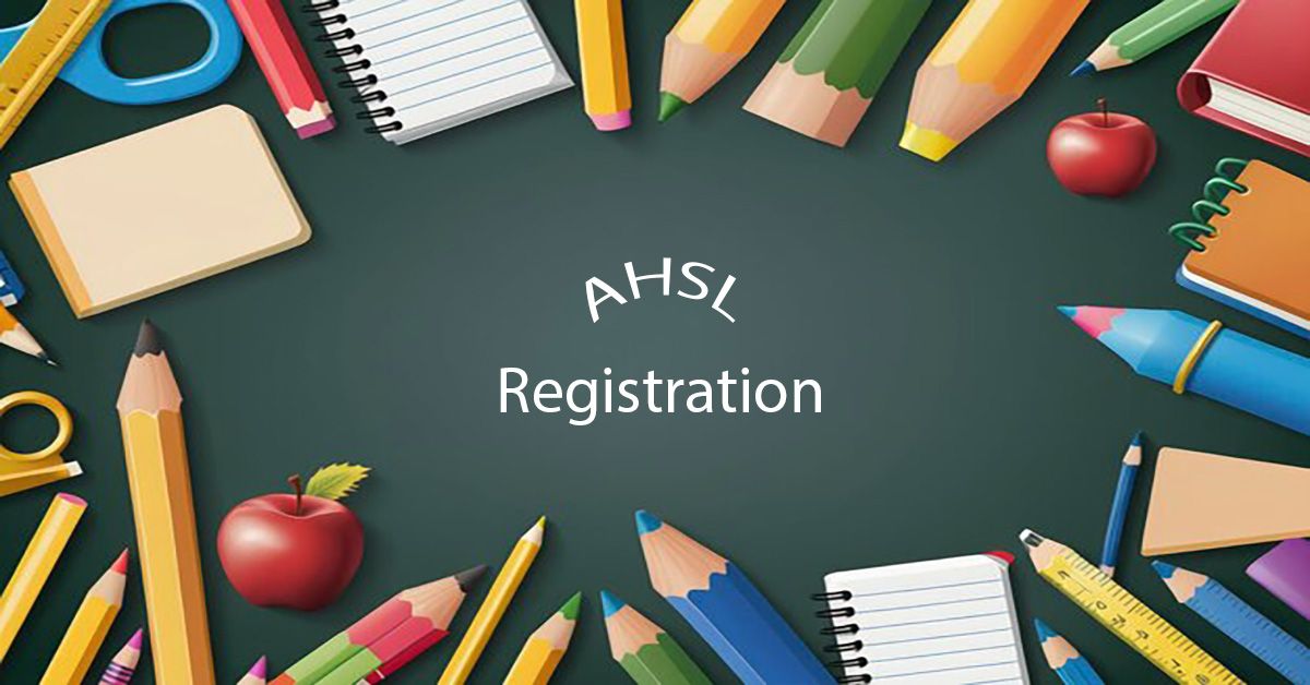 2024-2025 AHSL Registration
