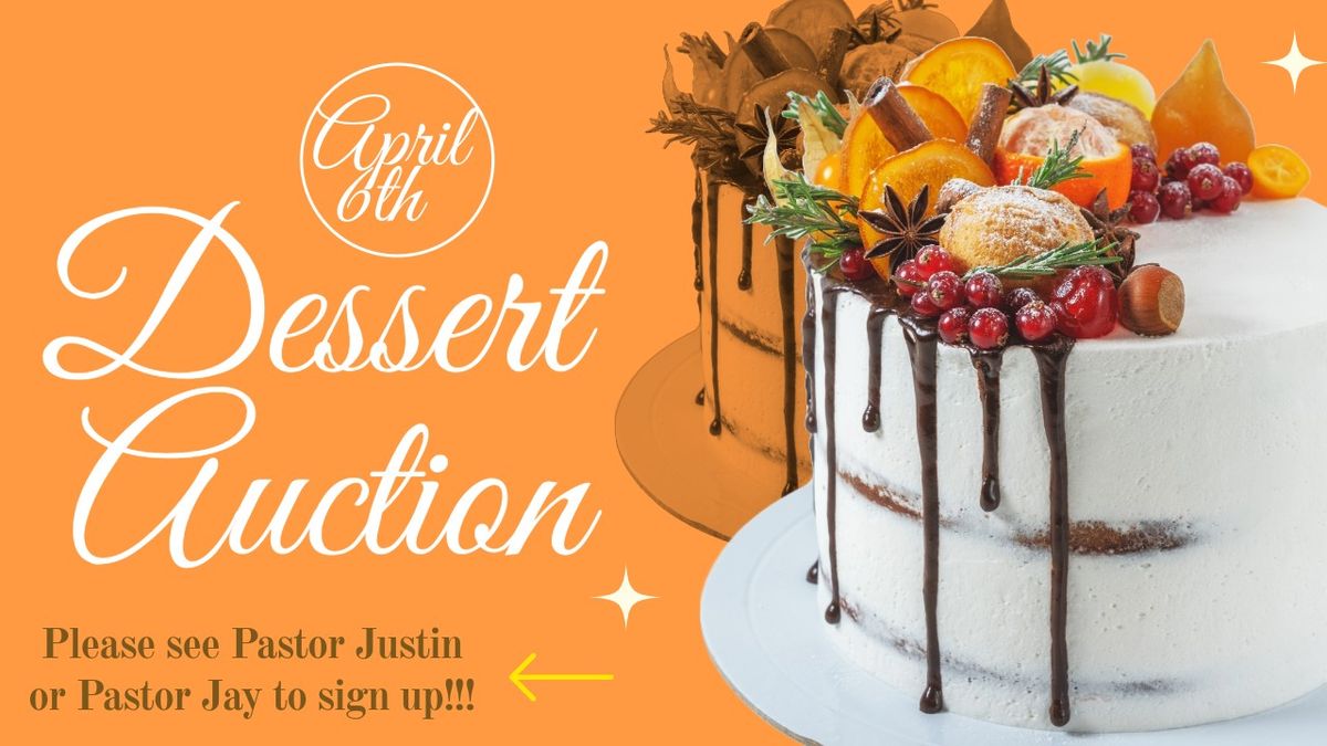 Dessert Auction