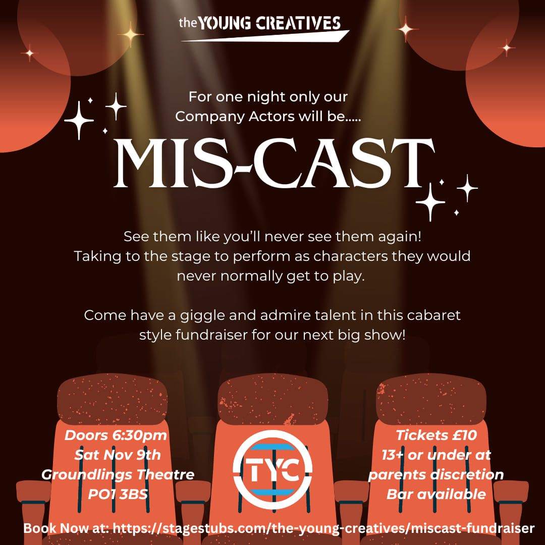 Miscast! Cabaret Showcase & Auction Night