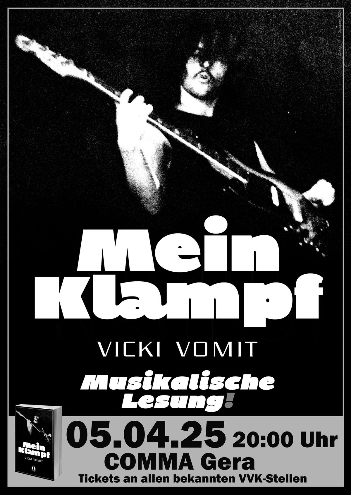 Vicki Vomit "Mein Klampf" Musikalische Lesung