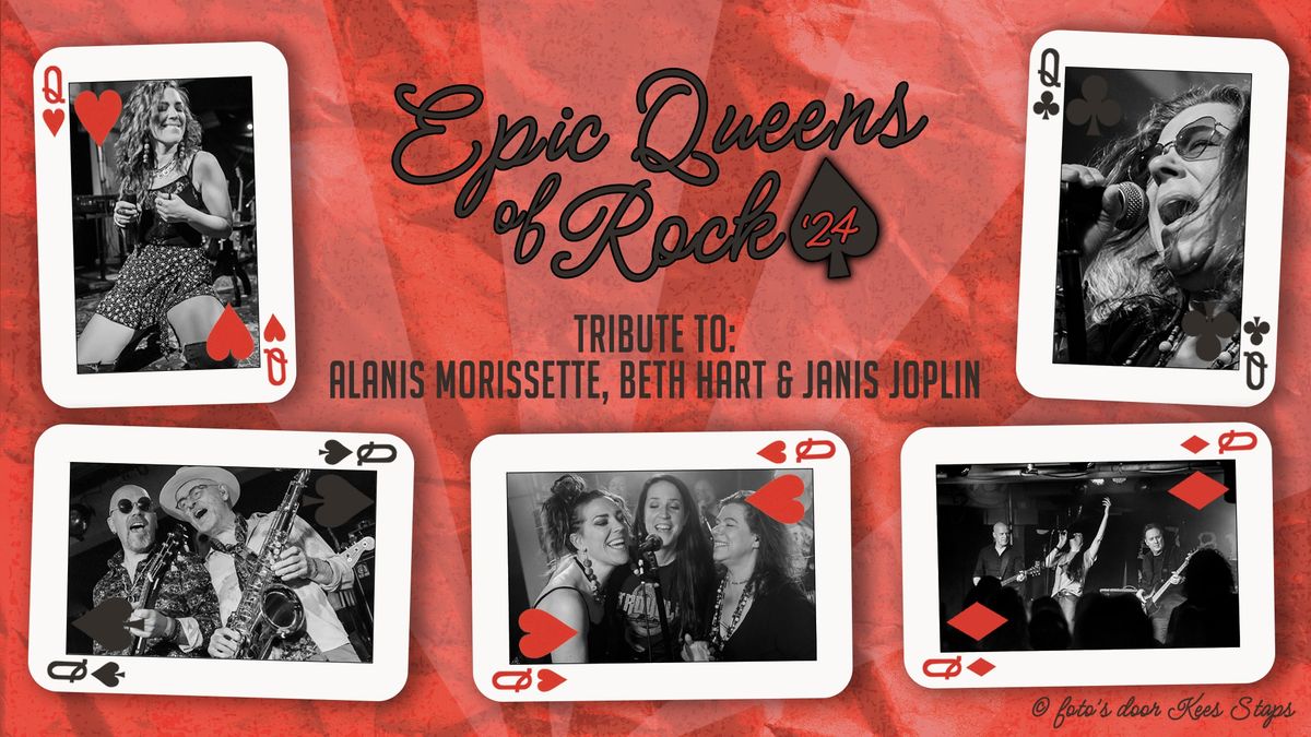 Epic Queens of Rock '24 Tribute Night: Alanis Morissette, Beth Hart + Janis Joplin