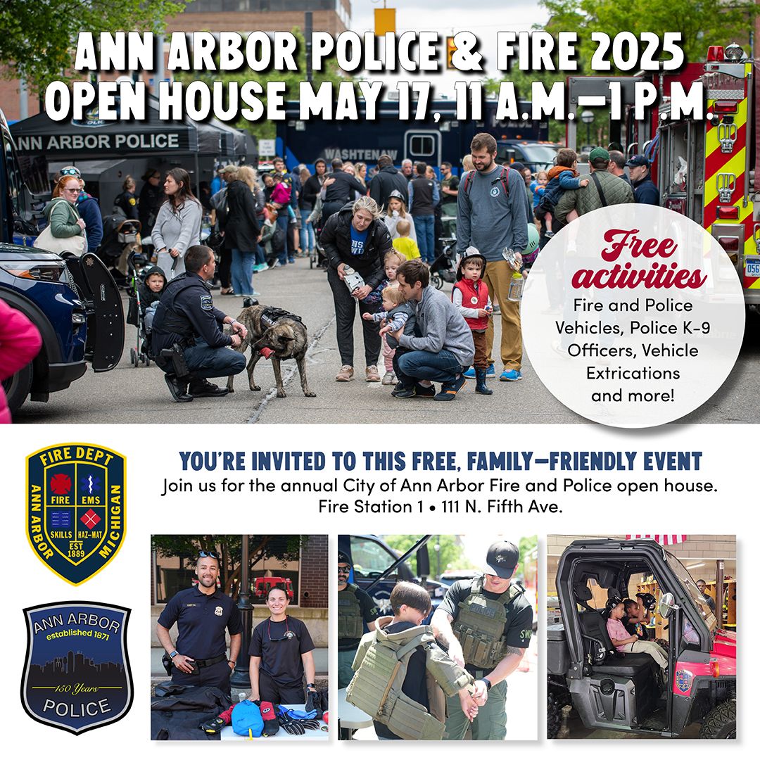 City of Ann Arbor Fire and Police Open House