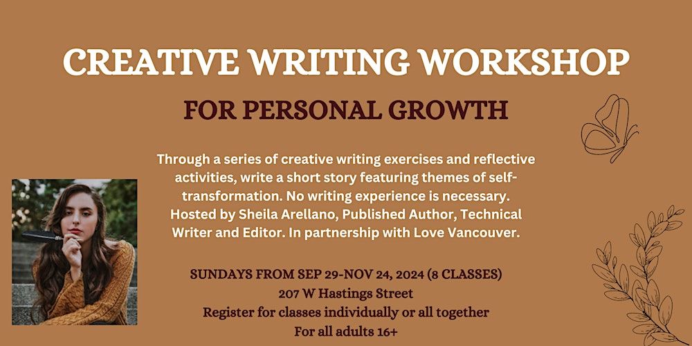 Creative Writing Workshop for Personal Growth