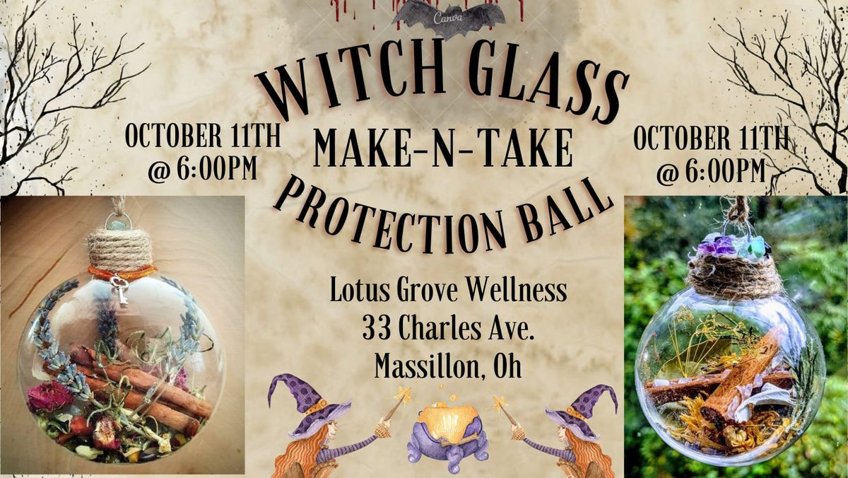 ***SOLD OUT*** Witch's Ball Make-N-Take