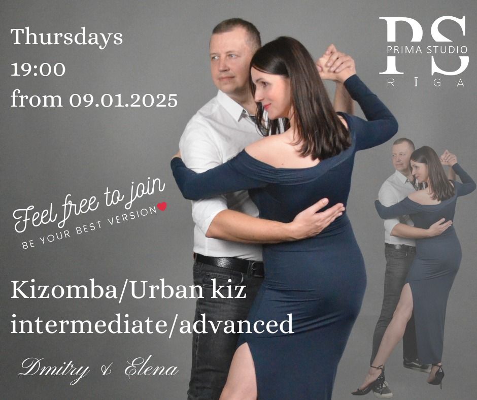 Kizomba\/Urban kiz Intermediate-advanced level