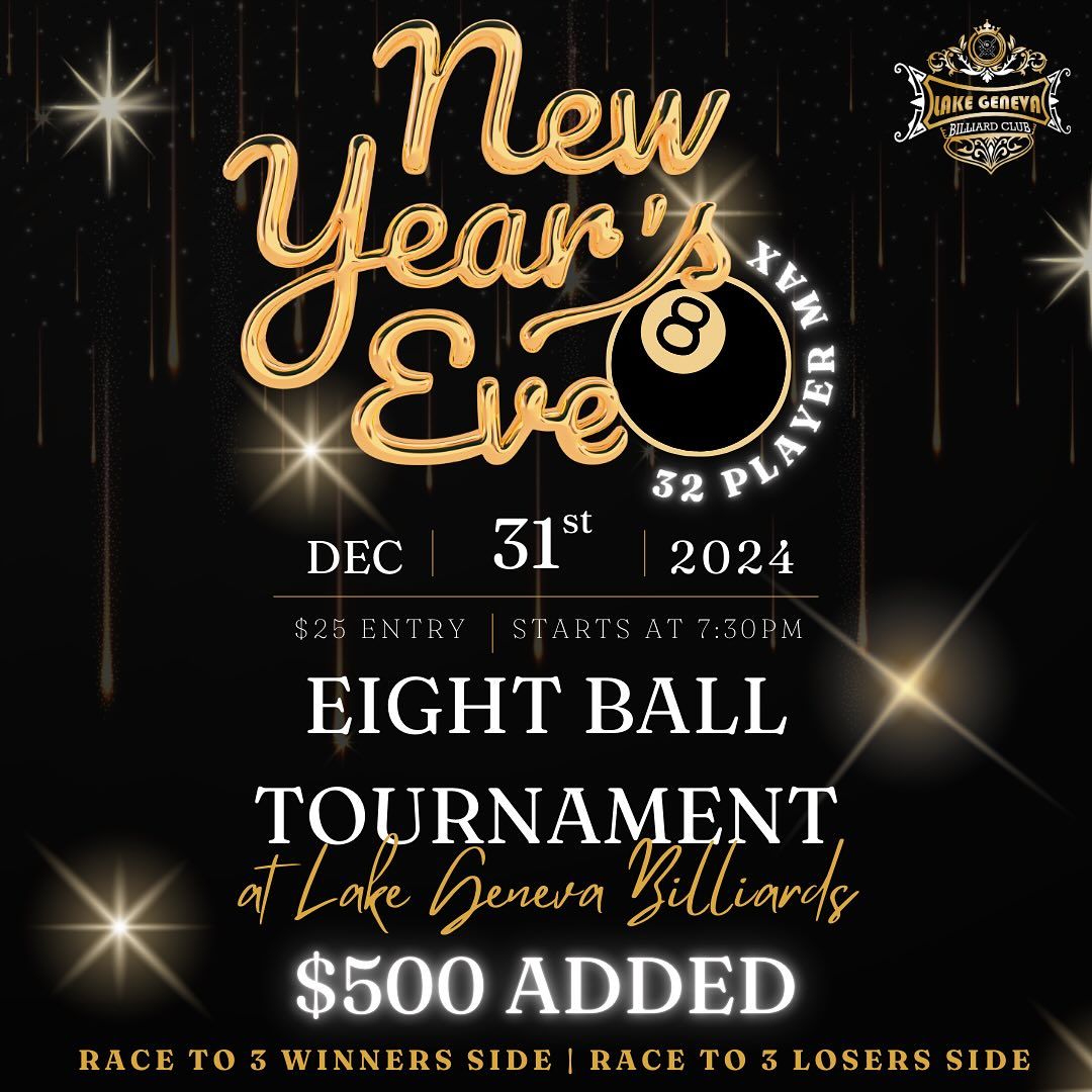 New Years Eve Tournament!