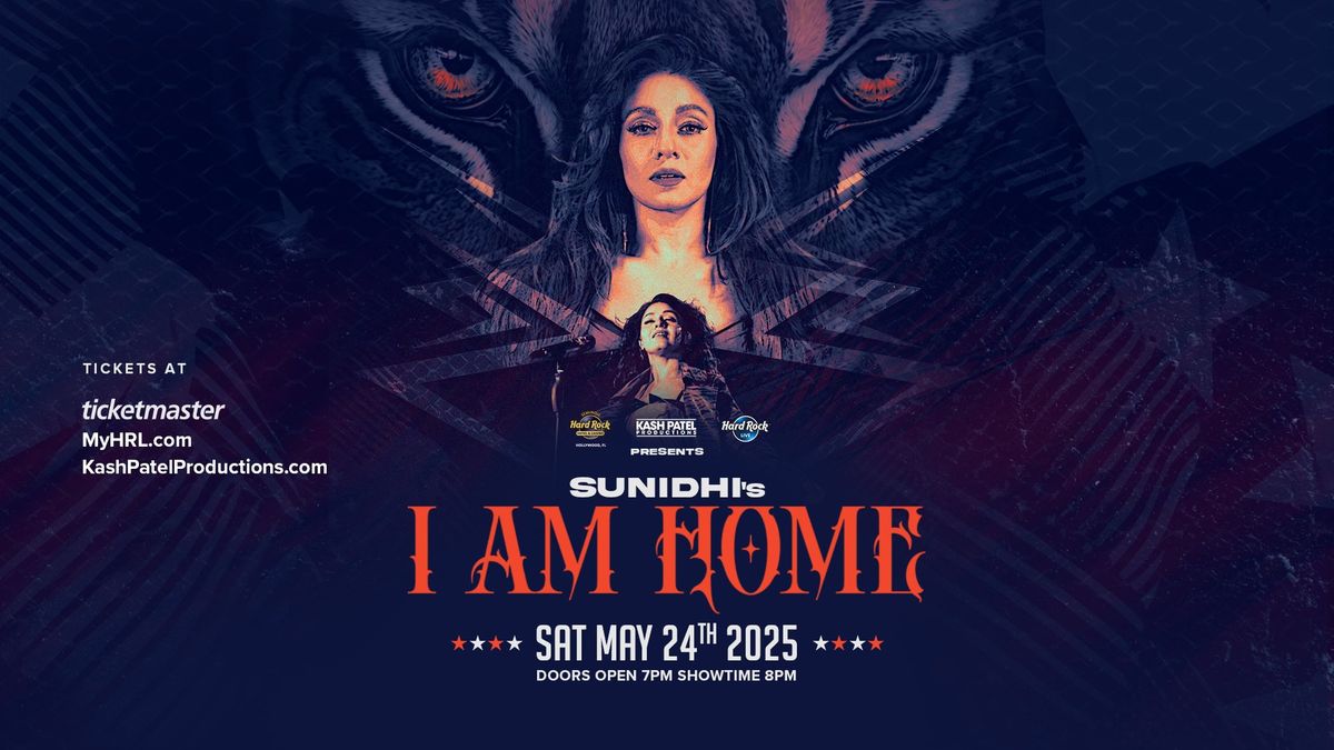 Sunidhi\u2019s \u201cI Am Home\u201d Tour At Seminole Hard Rock Hotel & Casino - Hollywood, FL \/\/ May 24th, 2025