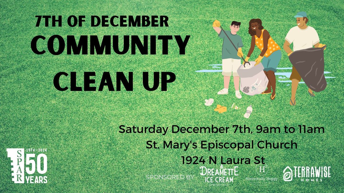 Community Clean Up: St. Mary's Episcopal Church