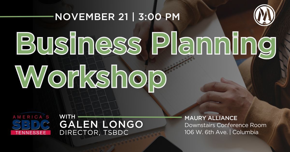 Business Planning Workshop 