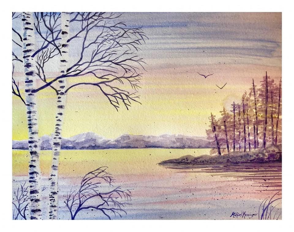 Watercolor with Michael Kensinger, PAINT PARTY by Sarah, Altoona, 25 ...