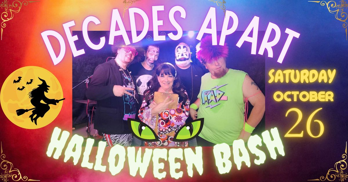 HALLOWEEN BASH PARTY at Millwoods in Wentzville hosted by DECADES APART performing LIVE