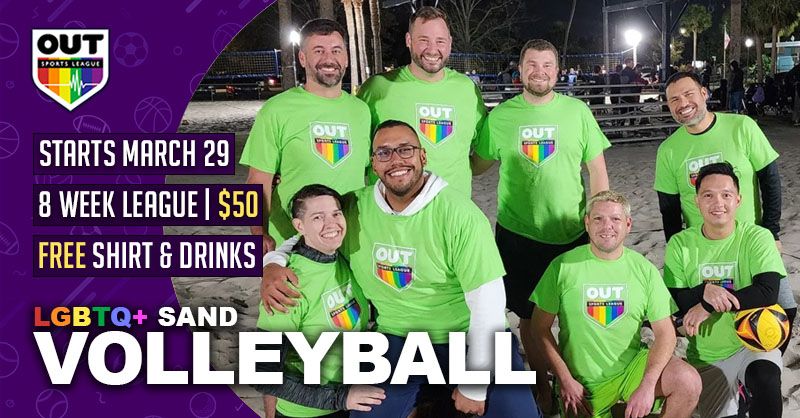 LGBTQ+ Sand Volleyball League - Spring 2024