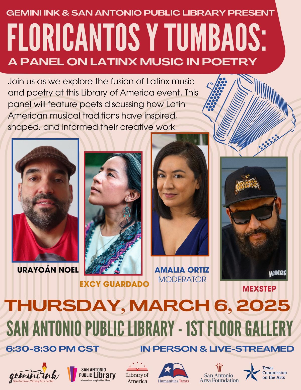 Floricantos y Tumbaos: A Panel on Latinx Music in Poetry